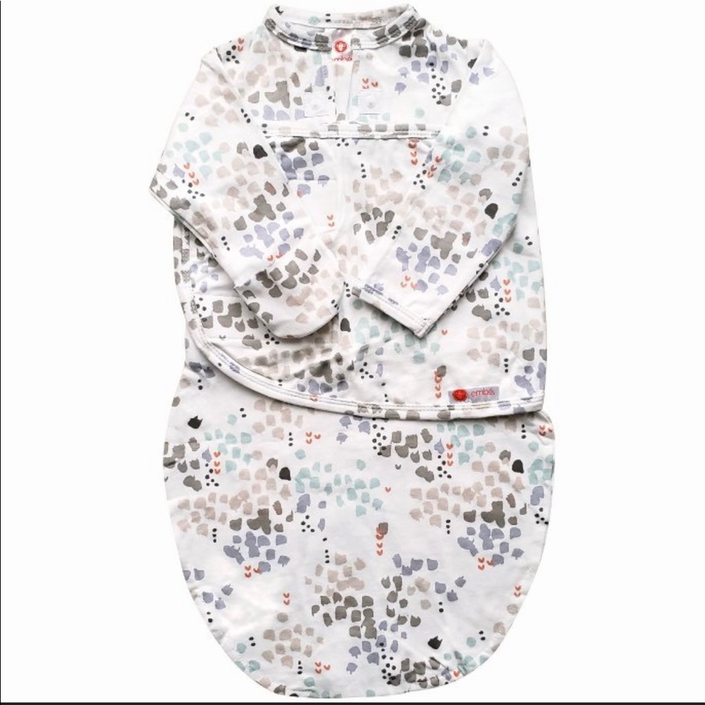 Set of 5 embé 2-Way Swaddle Blanket, 6-14 lbs, Diaper Change w/o Unswaddling